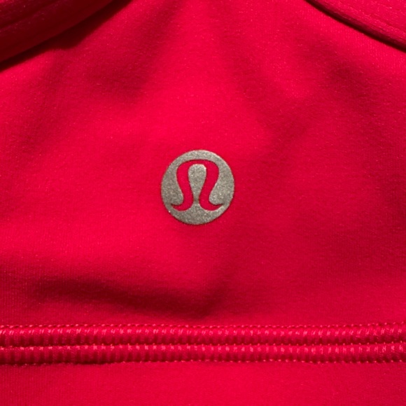 Lululemon Athletica Berry Pink Flow Sports Bra Size 12 - Picture 3 of 5